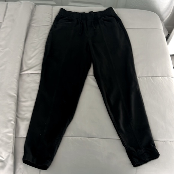 Black High Rise Straight Taper Pants - Picture 1 of 2